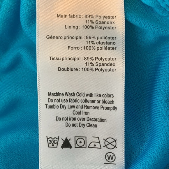 ASICS LADIES BLUE RUNNING SHORTS - Picture 8 of 9